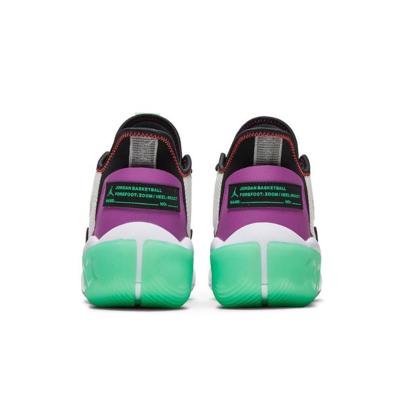 Air Jordan React Elevation Fehér Lila Piros Zöld Fekete Férfi Cipők