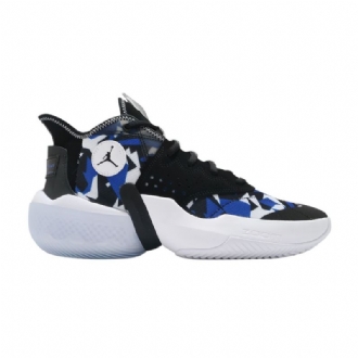 Air Jordan React Elevation Pf Fekete Kék Fehér Férfi Cipő