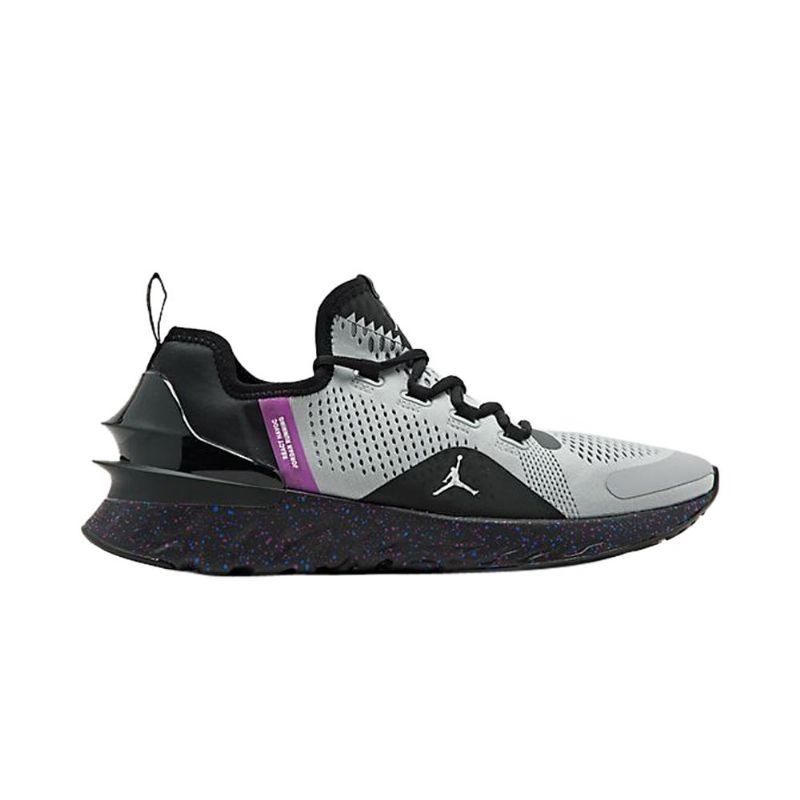 Air Jordan React Havoc Fekete Szürke Lila Férfi Cipő