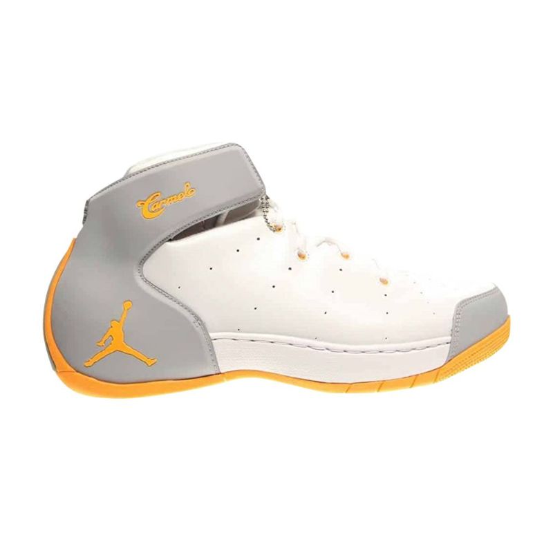 Air Jordan Melo 1.5 Fehér Szürke Arany Férfi Cipő