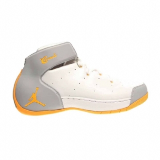Air Jordan Melo 1.5 Fehér Szürke Arany Férfi Cipő