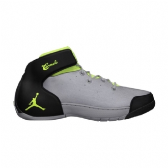 Air Jordan Melo 1.5 Szürke Fekete Zöld Férfi Cipő