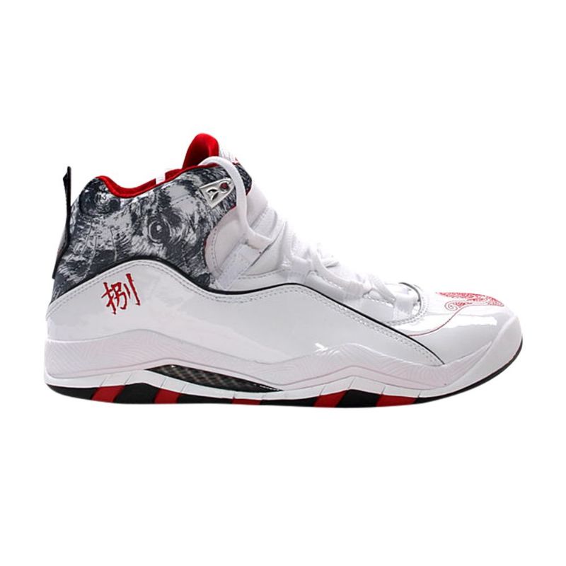 Air Jordan Melo Supreme Olympia Fehér Sötétkék Piros Férfi Cipő