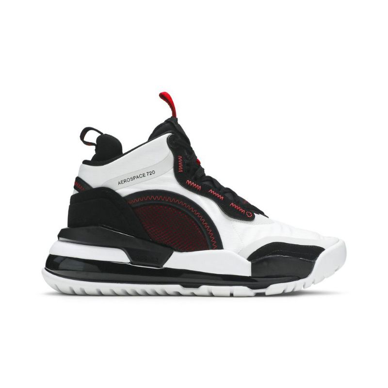Air Jordan Aerospace 720 Fehér Fekete Piros Férfi Cipő