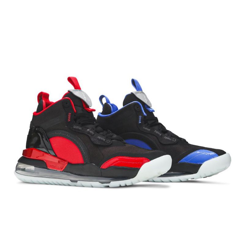 Air Jordan Aerospace Paris Saint-germain 720 Fekete Piros Kék Férfi Cipő