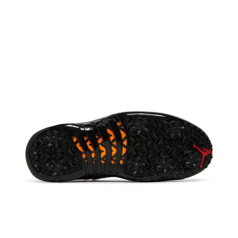 Air Jordan 12 Low Golf Fehér Fekete Férfi Cipő