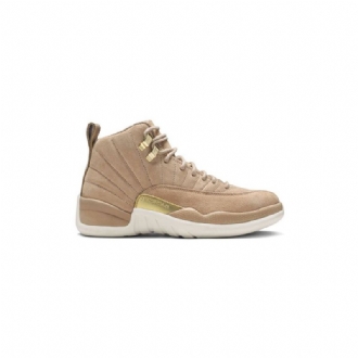 Air Jordan 12 Retro Fehér Barna Arany Színű Női Cipő