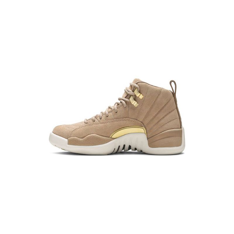 Air Jordan 12 Retro Fehér Barna Arany Színű Női Cipő