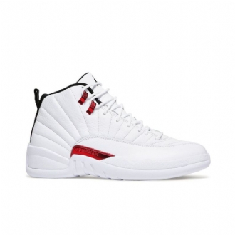 Air Jordan 12 Retro Fehér Piros Fekete Férfi Cipő