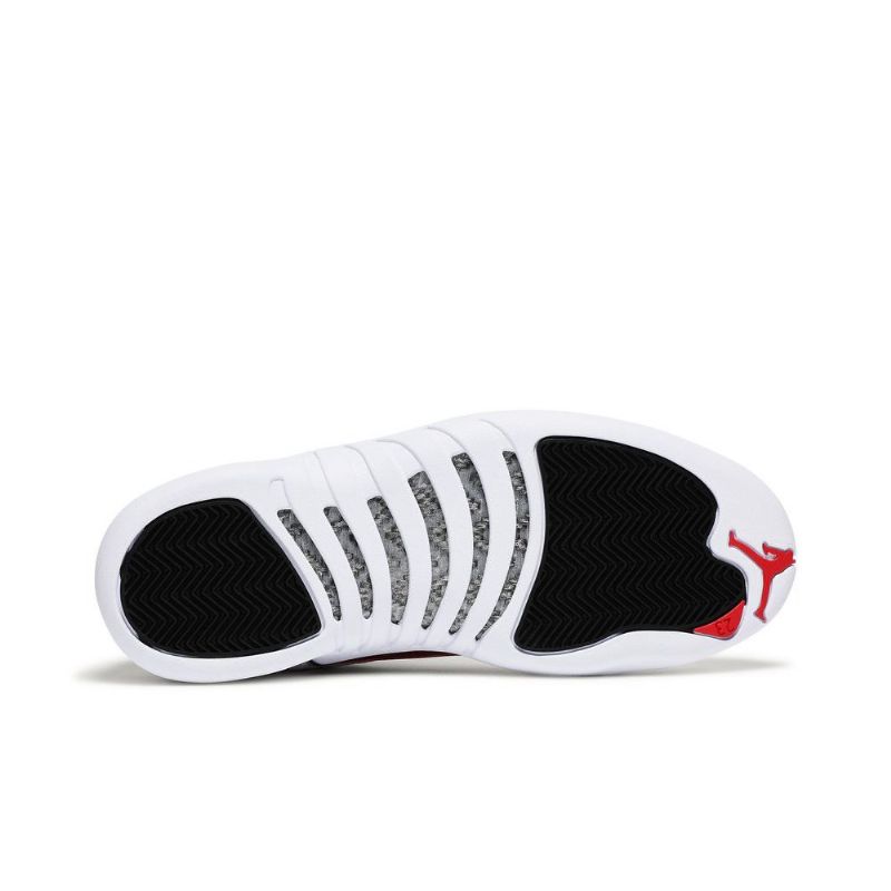 Air Jordan 12 Retro Fehér Piros Fekete Férfi Cipő
