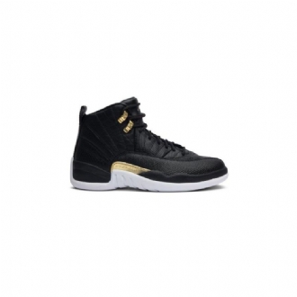 Air Jordan 12 Retro Fekete Arany Fehér Női Cipő