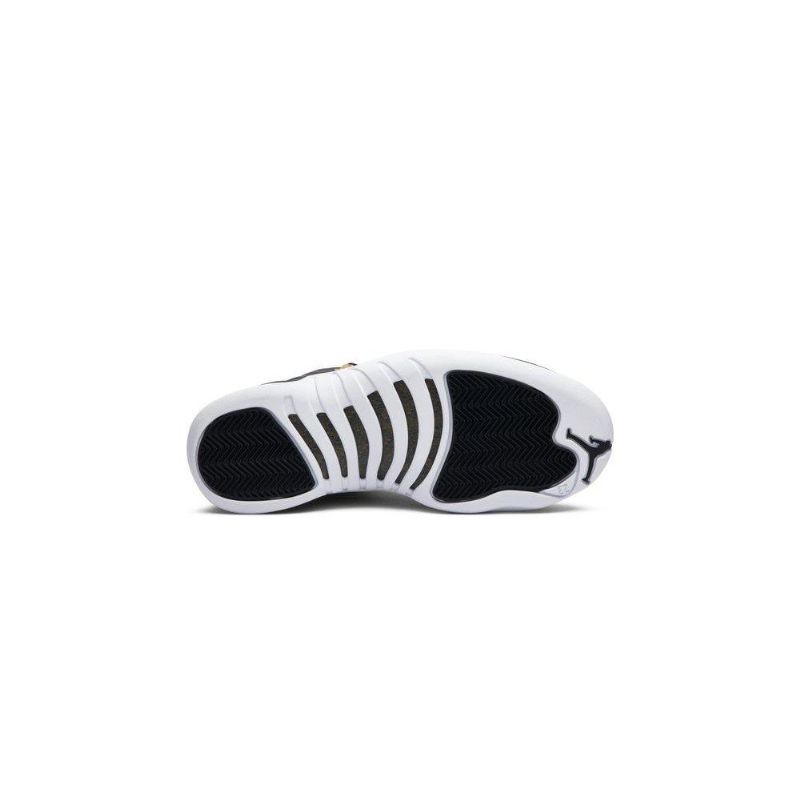 Air Jordan 12 Retro Fekete Arany Fehér Női Cipő