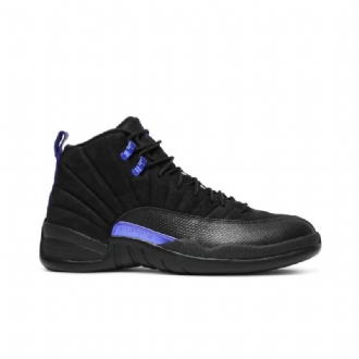 Air Jordan 12 Retro Fekete Kék Férfi Cipő