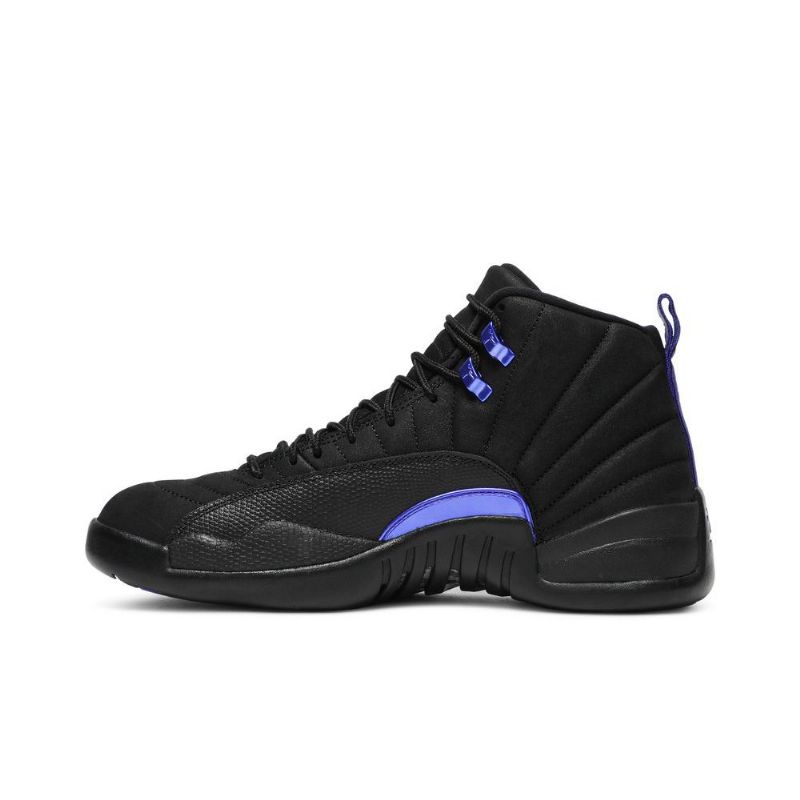 Air Jordan 12 Retro Fekete Kék Férfi Cipő