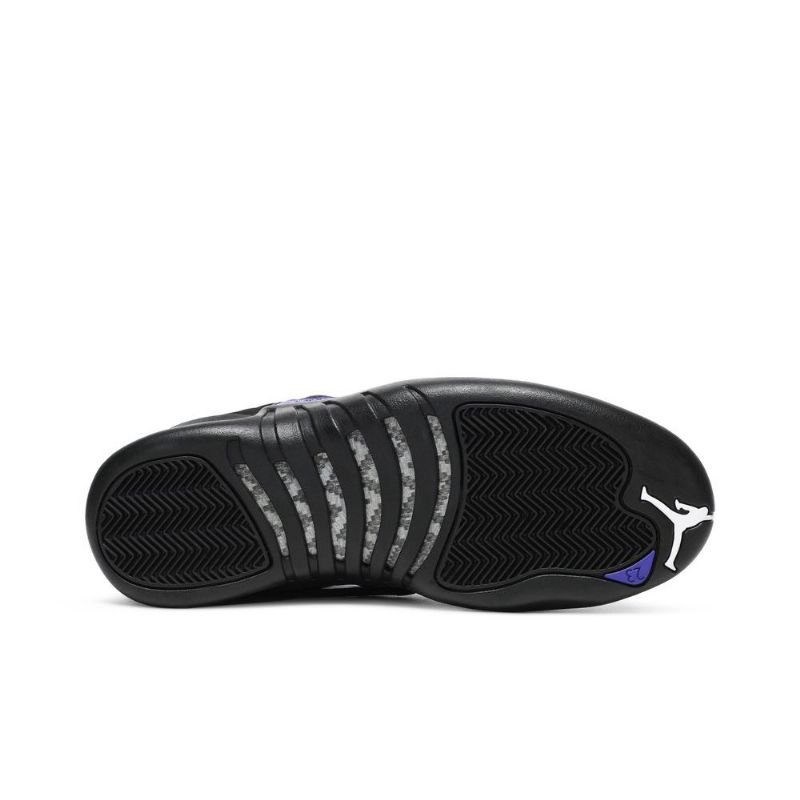 Air Jordan 12 Retro Fekete Kék Férfi Cipő