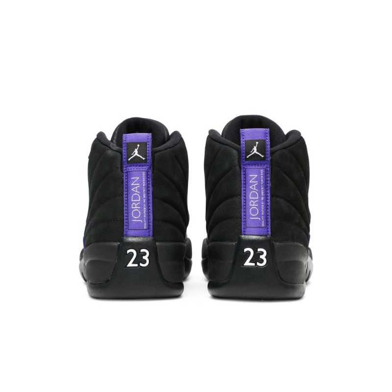 Air Jordan 12 Retro Fekete Kék Férfi Cipő