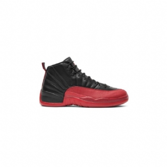 Air Jordan 12 Retro Fekete Piros Férfi Cipő