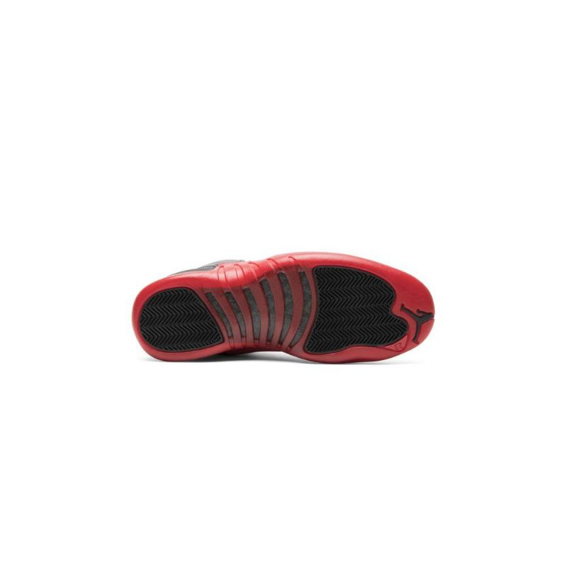 Air Jordan 12 Retro Fekete Piros Férfi Cipő