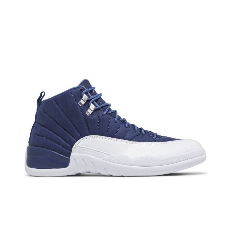 Air Jordan 12 Retro Kék Fehér Férfi Cipő