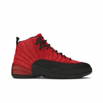 Air Jordan 12 Retro Piros Fekete Férfi Cipő