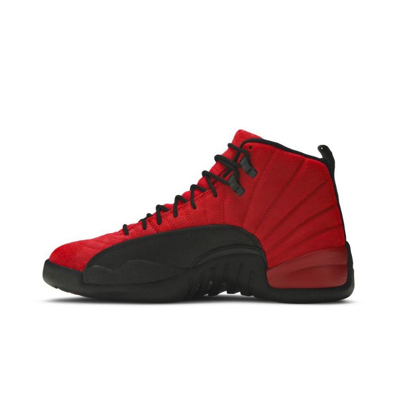 Air Jordan 12 Retro Piros Fekete Férfi Cipő