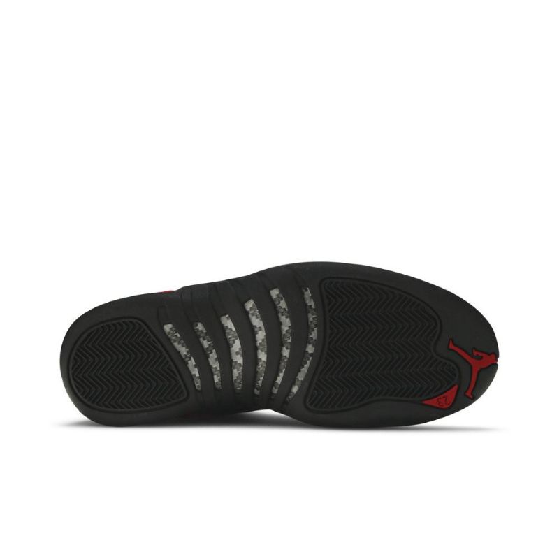 Air Jordan 12 Retro Piros Fekete Férfi Cipő