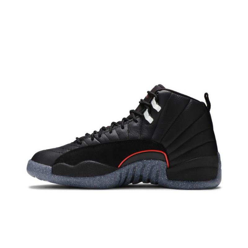 Air Jordan 12 Utility Fekete Piros Fehér Férfi Cipő