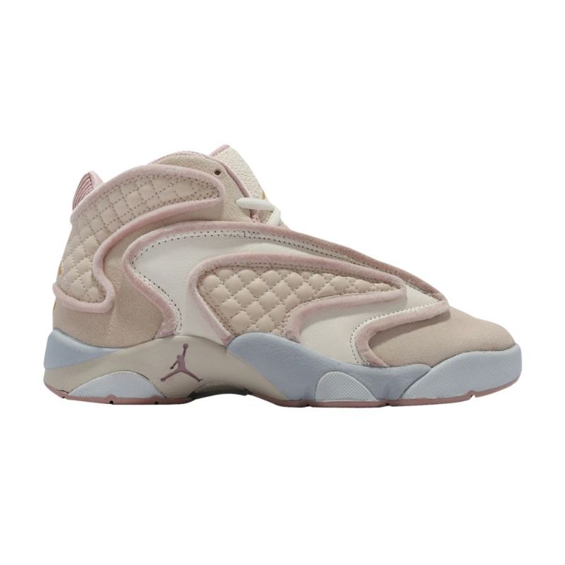 Air Jordan És Fehér Bézs Rózsaszín Női Cipők