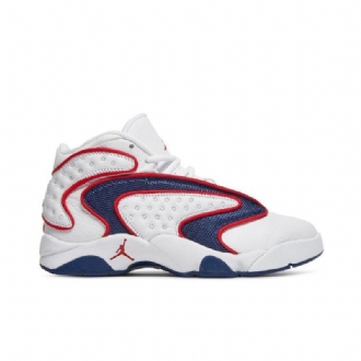 Air Jordan És Fehér Piros Sötétkék Női Cipő