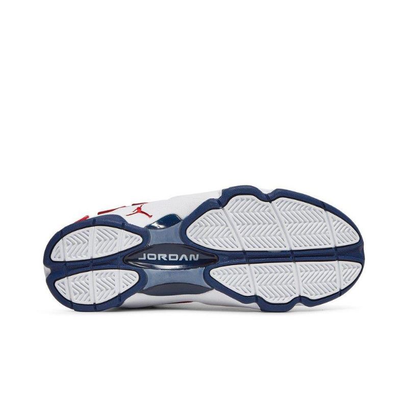 Air Jordan És Fehér Piros Sötétkék Női Cipő