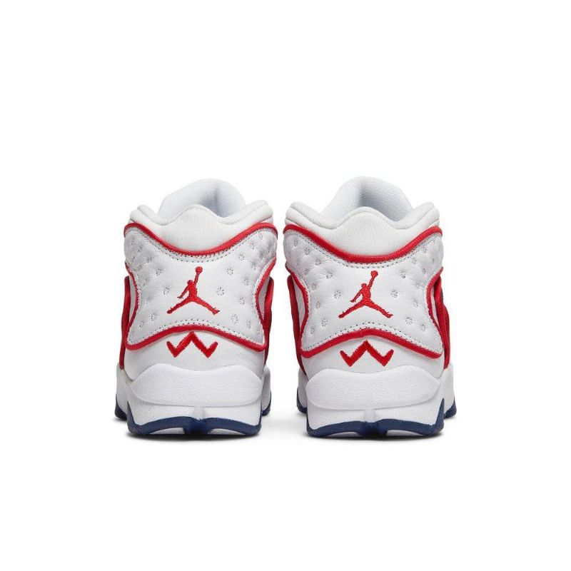Air Jordan És Fehér Piros Sötétkék Női Cipő