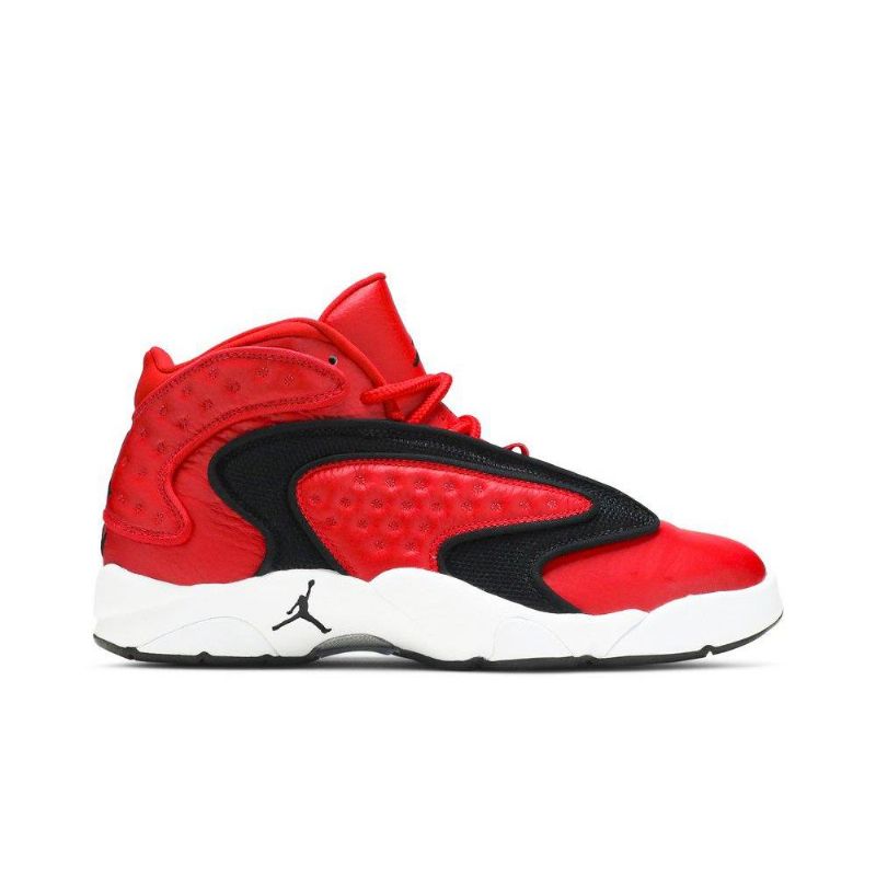 Air Jordan És Piros Fekete-fehér Női Cipők