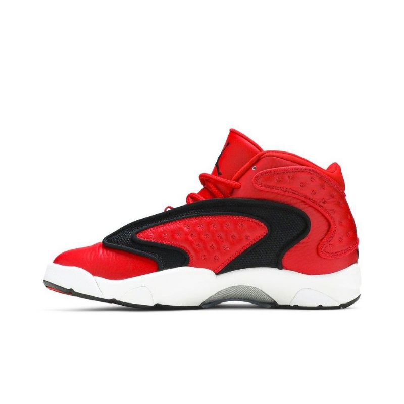 Air Jordan És Piros Fekete-fehér Női Cipők