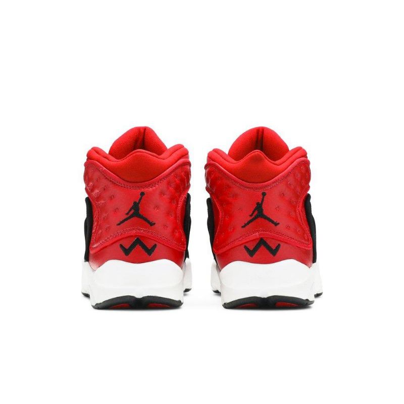 Air Jordan És Piros Fekete-fehér Női Cipők