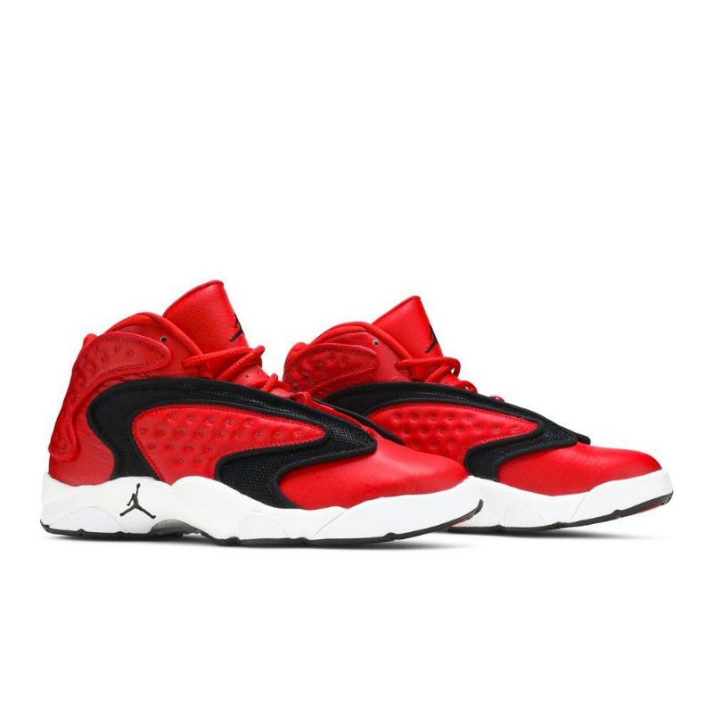 Air Jordan És Piros Fekete-fehér Női Cipők