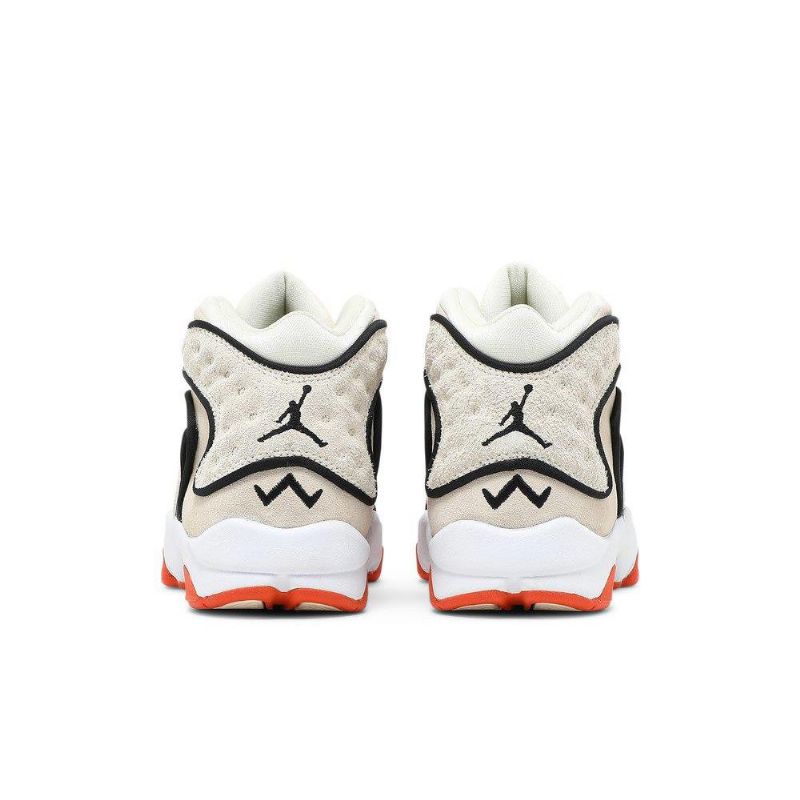 Air Jordan Og Bézs Narancssárga Fekete Fehér Női Cipő