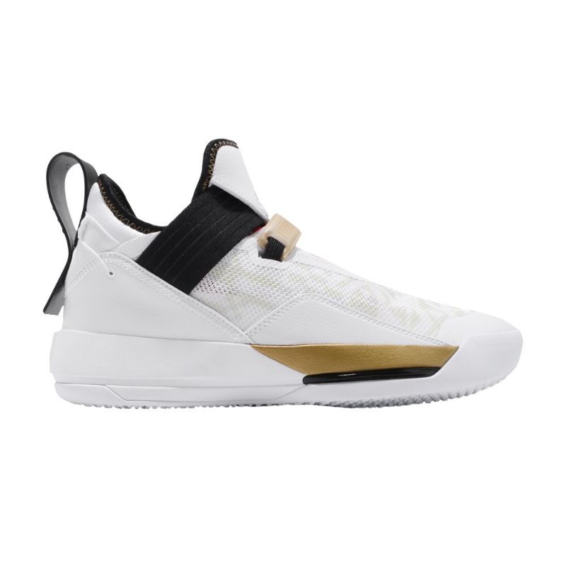 Air Jordan 33 Se Ep Fehér Gold Fekete Férfi Cipő