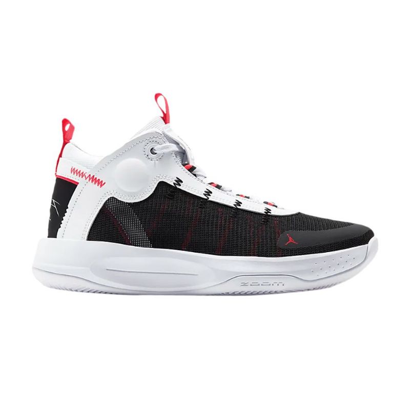 Air Jordan Jumpman 2020 Fehér Fekete Piros Ezüst Férfi Cipő