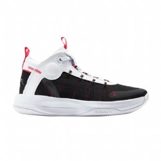 Air Jordan Jumpman 2020 Fehér Fekete Piros Ezüst Férfi Cipő