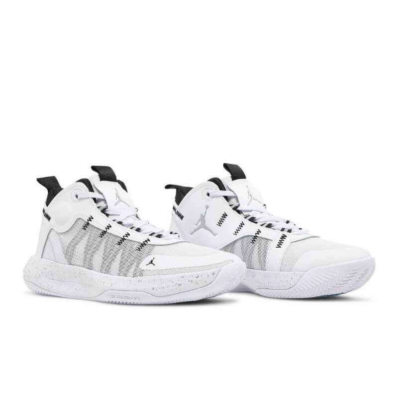 Air Jordan Jumpman 2020 Fehér Fekete Piros Férfi Cipő
