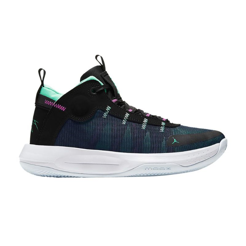 Air Jordan Jumpman 2020 Pf Fekete Türkiz Lila Férfi Cipők
