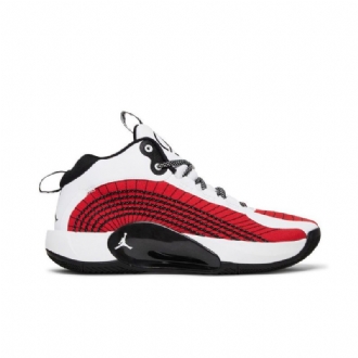 Air Jordan Jumpman 2021 Pf Fehér Piros Fekete Férfi Cipő