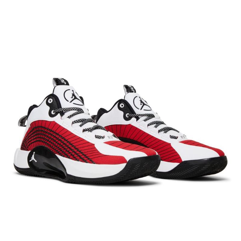 Air Jordan Jumpman 2021 Pf Fehér Piros Fekete Férfi Cipő