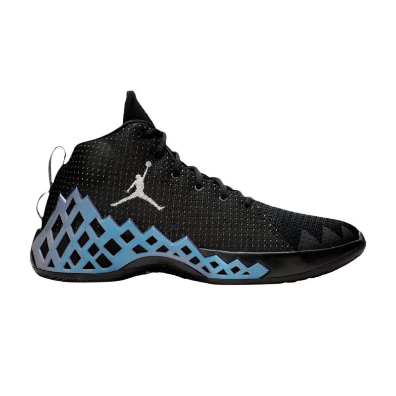 Air Jordan Jumpman Diamond Középfekete Ezüstkék Férfi Cipő