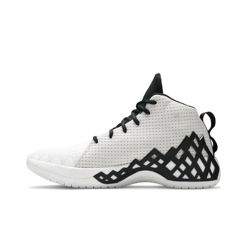 Air Jordan Jumpman Diamond Mid Fehér Fekete Férfi Cipő