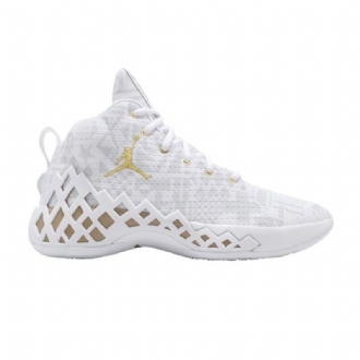 Air Jordan Jumpman Diamond Mid Pf Fehér Gold Férfi Cipők