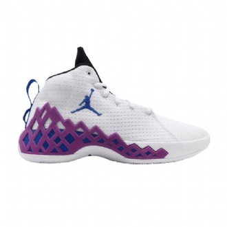 Air Jordan Jumpman Diamond Mid Pf Fehér Kék Lila Férfi Cipő