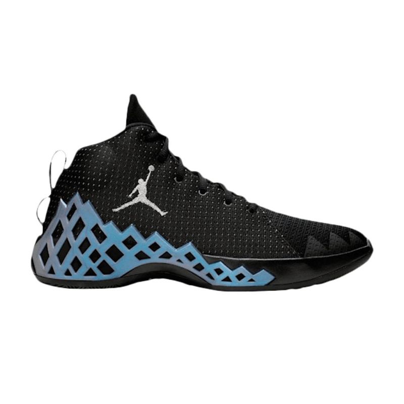 Air Jordan Jumpman Diamond Mid Pf Fekete Ezüstkék Férfi Cipő