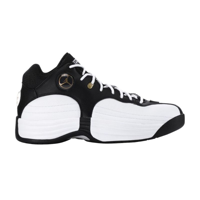 Air Jordan Jumpman Team 1 Fehér Fekete Férfi Cipő