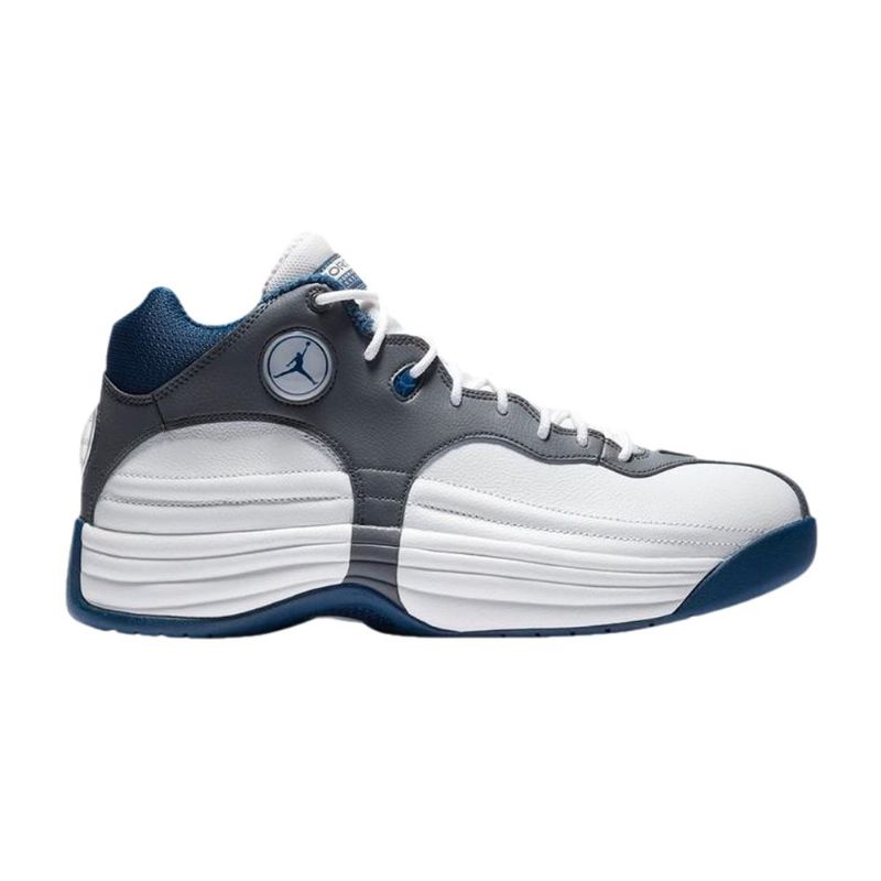Air Jordan Jumpman Team 1 Fehér Kék Szürke Férfi Cipő